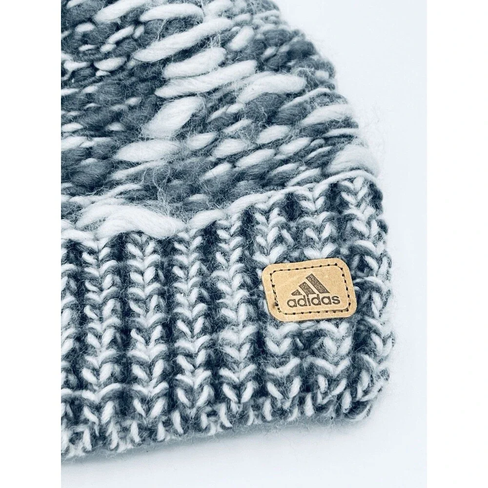 Women's adidas Aeroready Whittier II Beanie Onyx Grey Women's Fit One Size